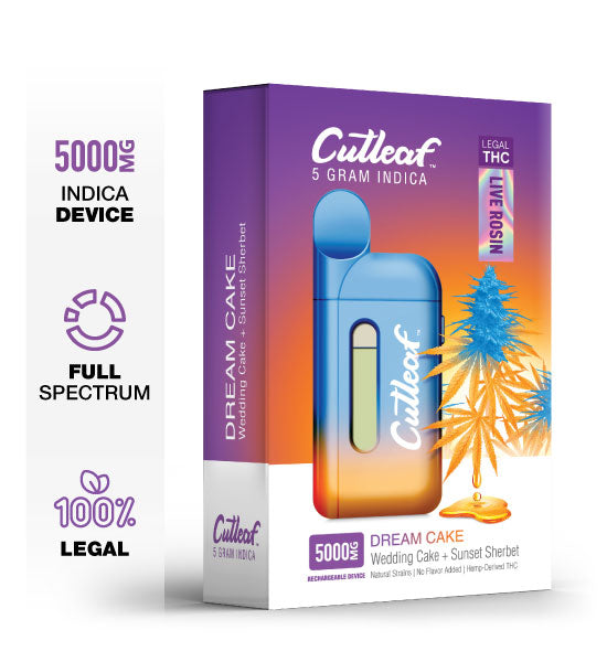 Dream Cake Live Rosin 5000MG Indica Device - Kratom For Less