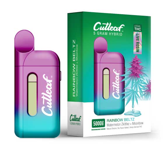 Rainbow Beltz Live Rosin 5000MG Hybrid Device