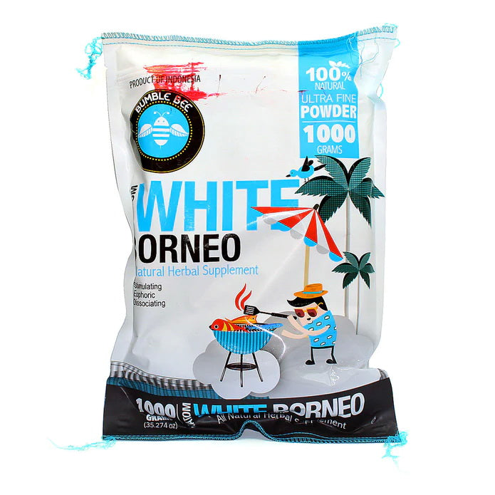 White Borneo Kratom Powder Bumble Bee - Kratom For Less