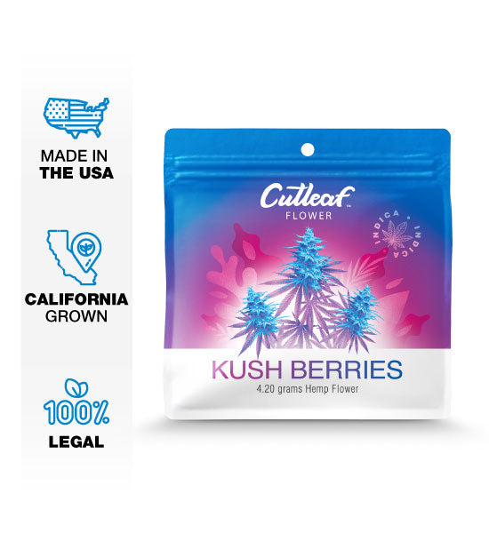 Kush Berries 4.20g Indica Hemp Flower - Kratom For Less