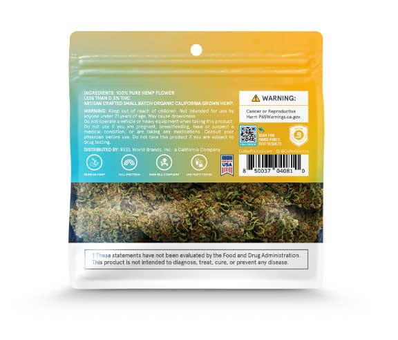 Lemon Berry OG 4.20g Hybrid Hemp Flower - Kratom For Less