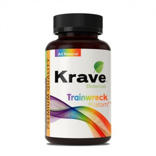 Krave Trainwreck Kratom Capsules