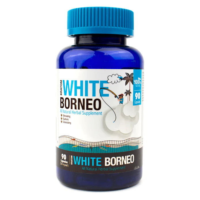 White Borneo Kratom Capsules Bumble Bee - Kratom For Less