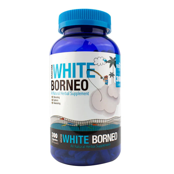 White Borneo Kratom Capsules Bumble Bee - Kratom For Less