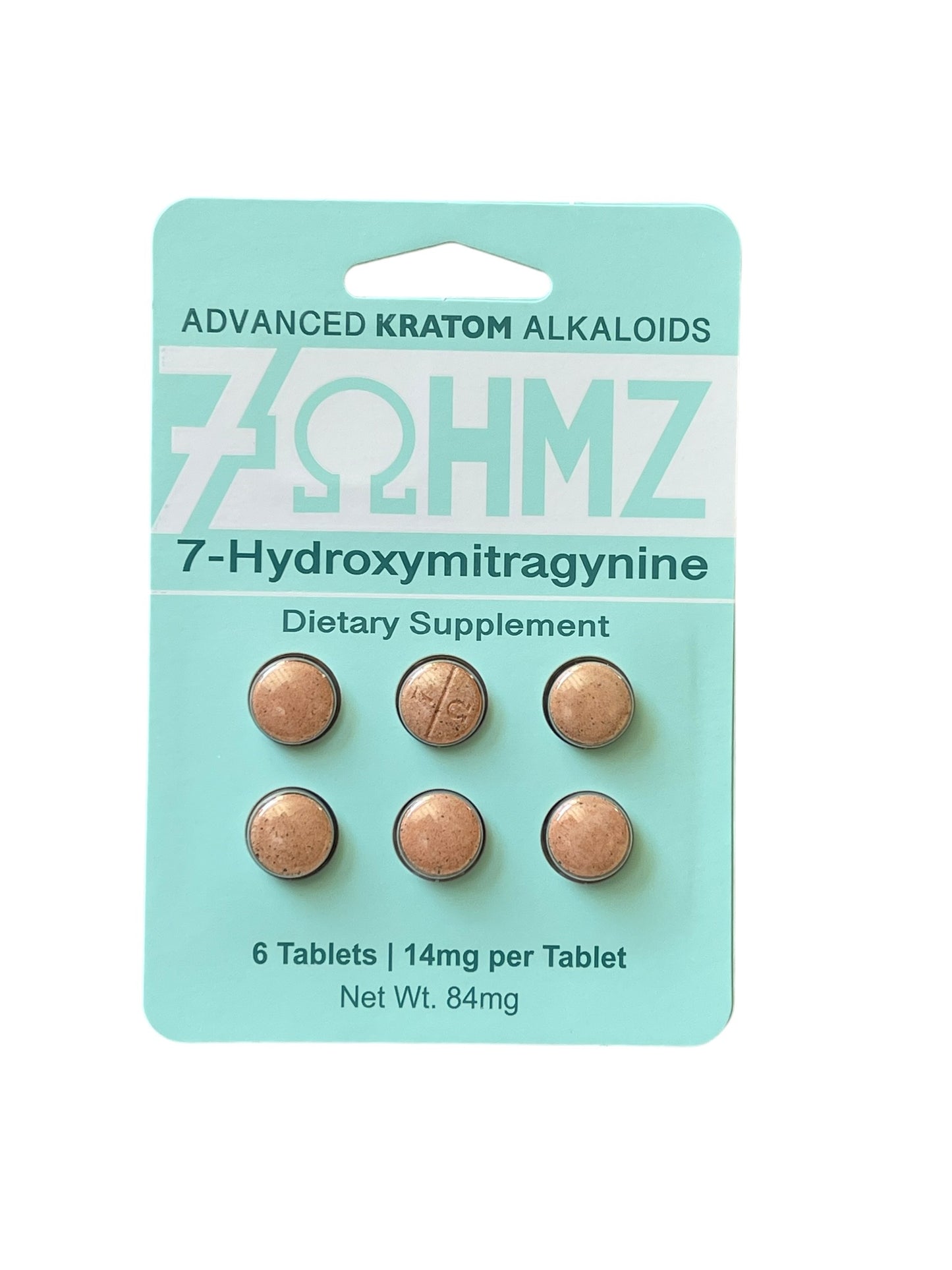 70 HMZ Kratom 6 Tablets - Advanced Kratom Alkaloids