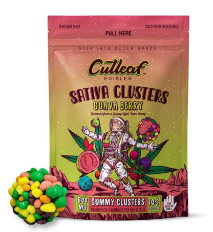 Guava Berry 600MG Sativa Gummy Clusters