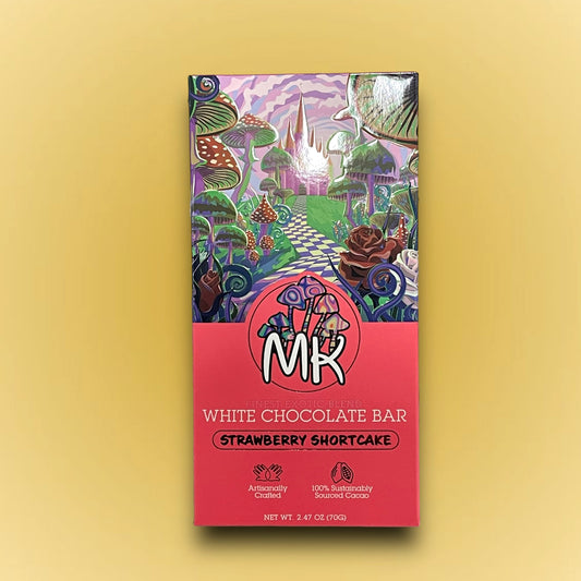 MK White Chocolate Bar Strawberry Shortcake