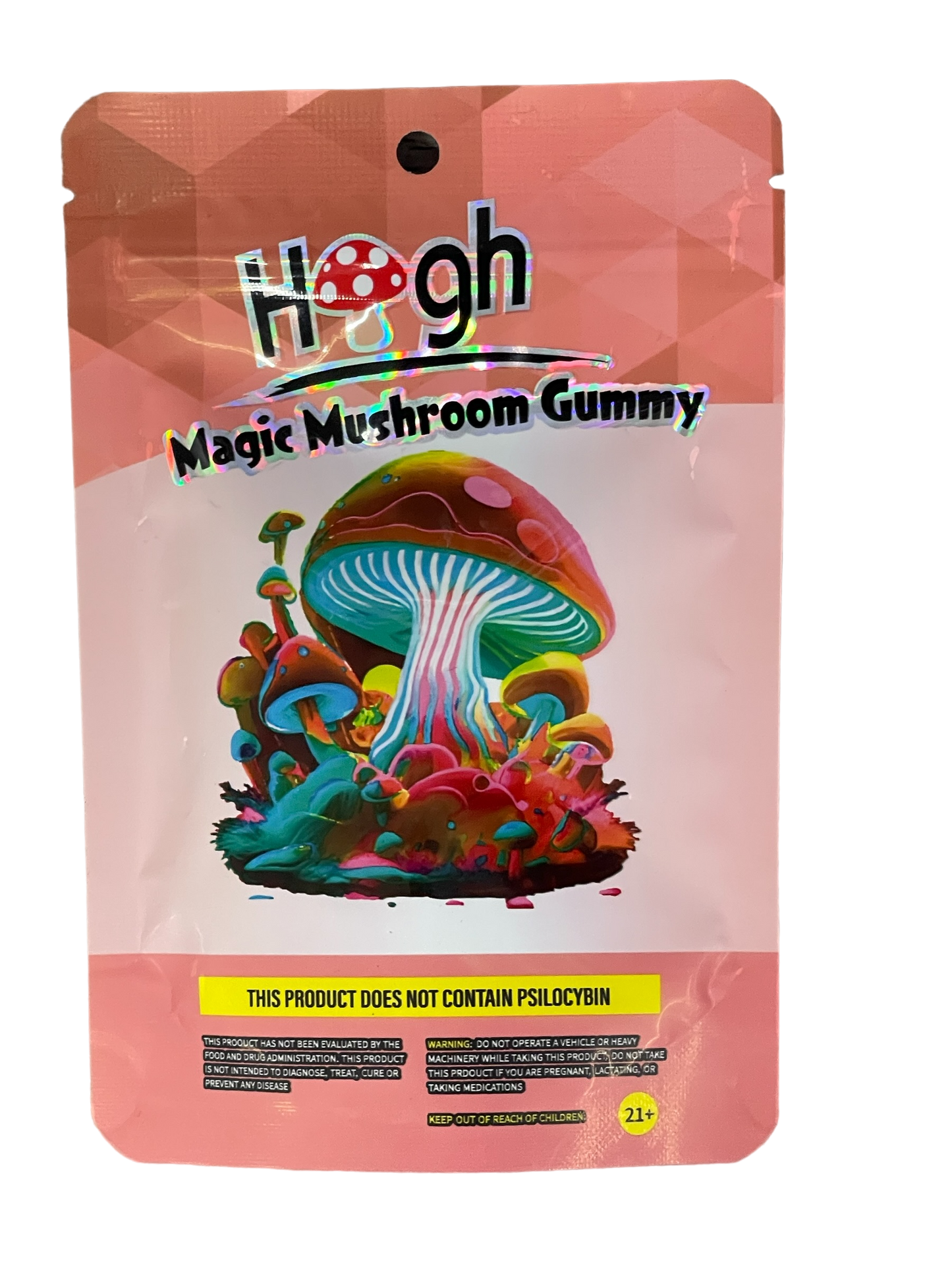 Magic Mushroom Gummy Peach (600mg per gummy) (3000mg per pack)
