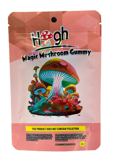 Magic Mushroom Gummy Peach (600mg per gummy) (3000mg per pack)