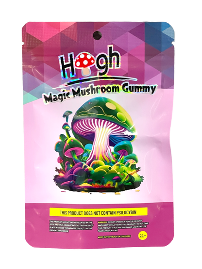 Magic Mushroom Gummy Tropical (600mg per gummy) (3000mg per pack)