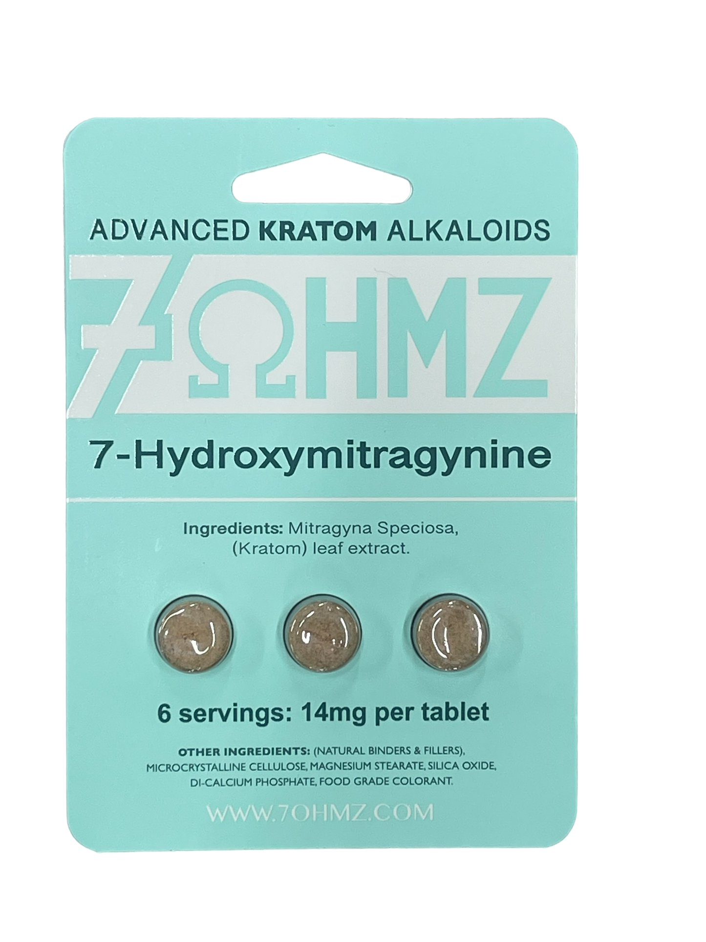 70 HMZ Kratom 3 Tablets - Advanced Kratom Alkaloids