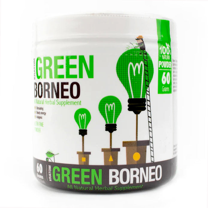 Green Borneo Kratom Powder by Bumble Bee - Kratom For Less