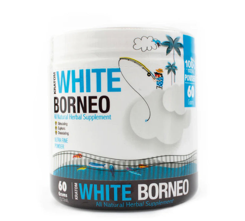 White Borneo Kratom Powder Bumble Bee - Kratom For Less
