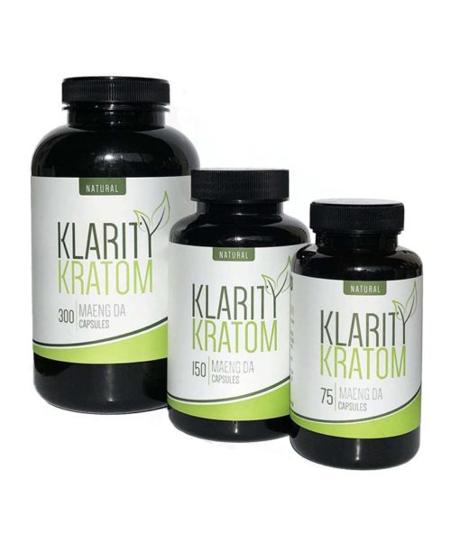 Klarity Kratom Maeng Da Capsules