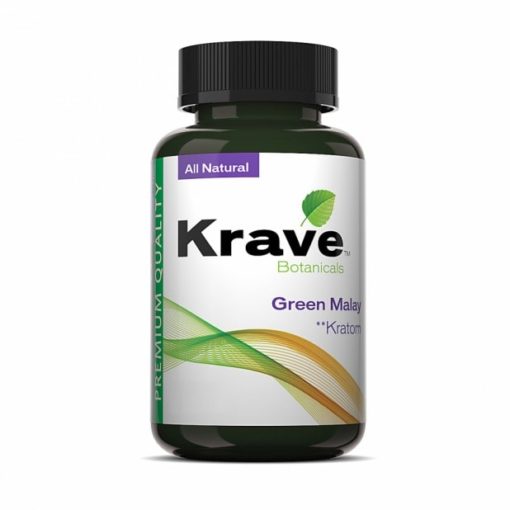 Krave Green Malay Kratom Capsules