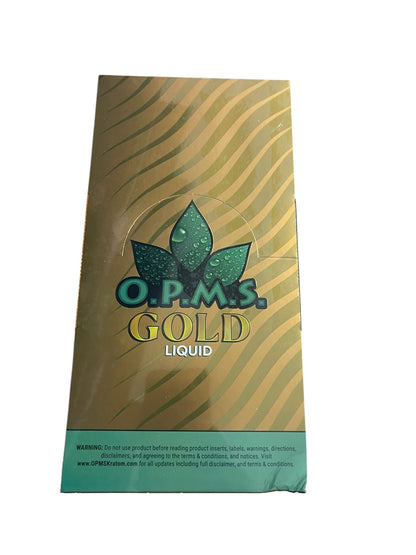 OPMS Gold Liquid Kratom 8.8ml – (50 pieces)