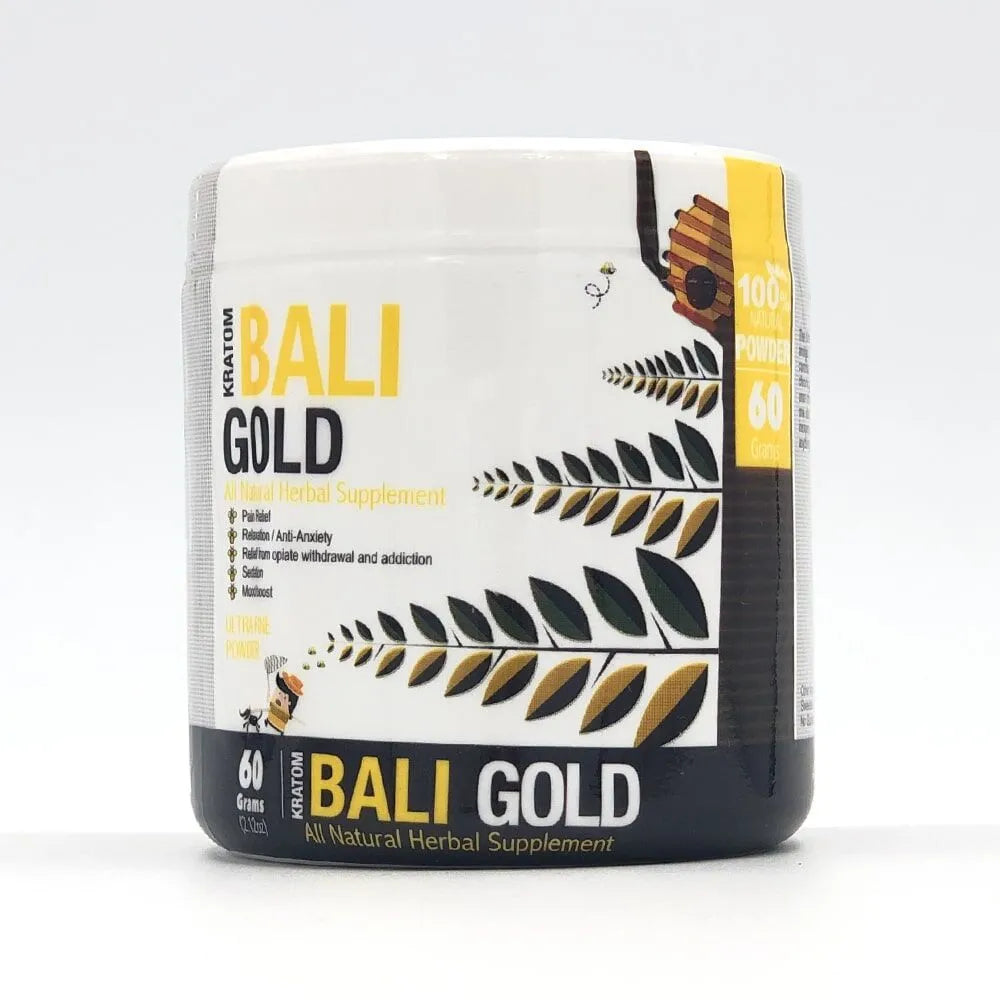 Bumble Bee Gold Bali Kratom Powder - Kratom For Less